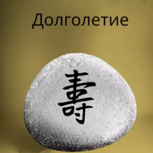 Магнит ДОЛГОЛЕТИЕ на холодильник из камня 4-5 см Фэн-шуй Магнит ДОЛГОЛЕТИЕ на холодильник из камня 4-5 см Фэн-шуй